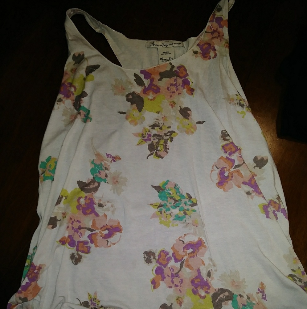 Floral tank top